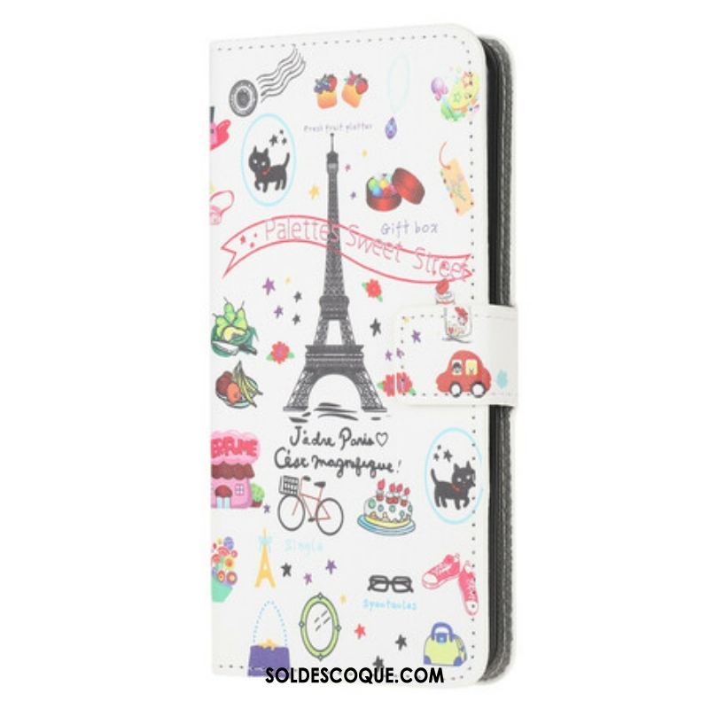 Housse Samsung Galaxy A12 / M12 J'adore Paris