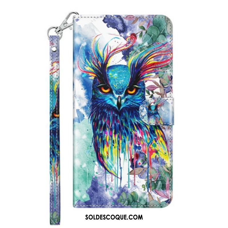 Housse Samsung Galaxy A12 / M12 Oiseau Aquarelle