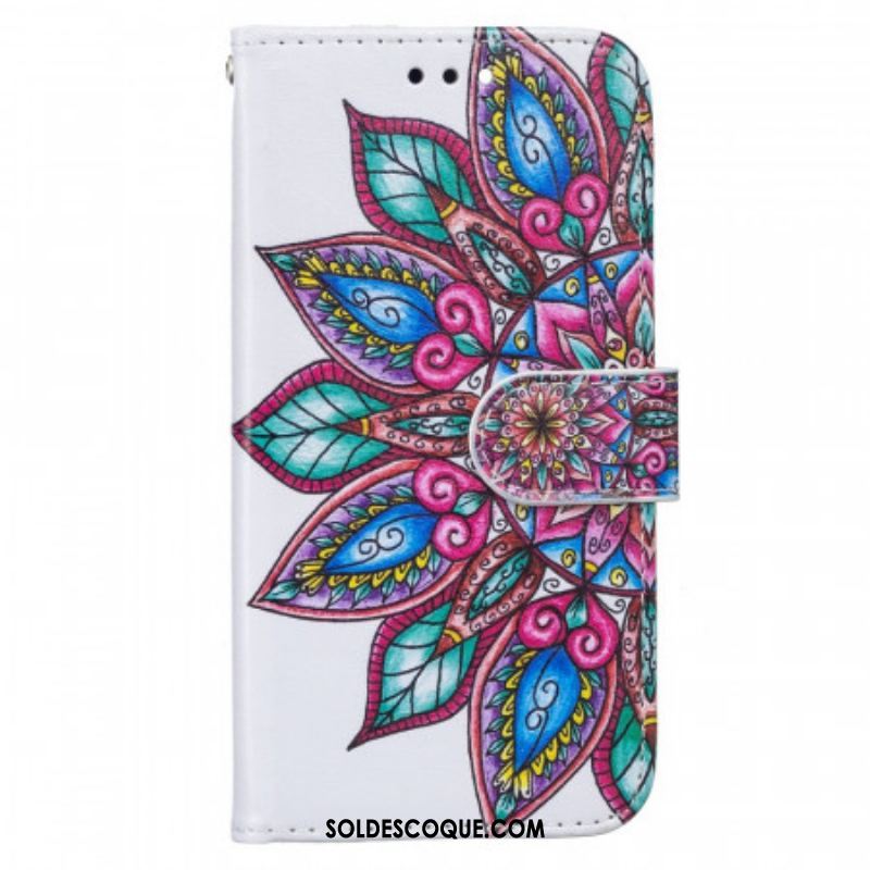 Housse Samsung Galaxy A13 5G / A04s Mandala Dessiné