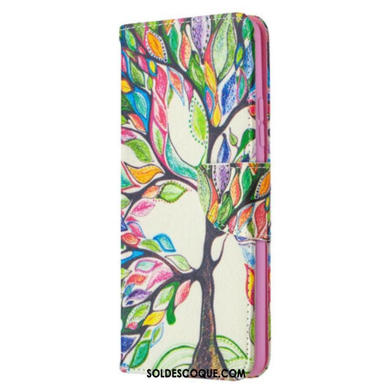 Housse Samsung Galaxy A42 5G Arbre Coloré