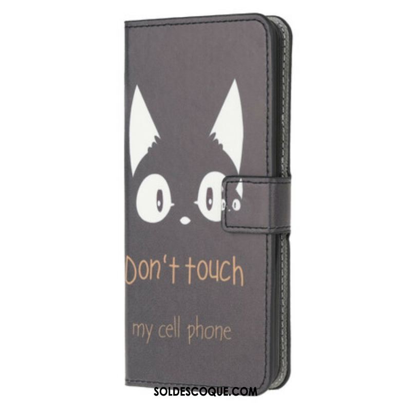 Housse Samsung Galaxy A52 4G / A52 5G / A52s 5G Don't Touch My Cell Phone