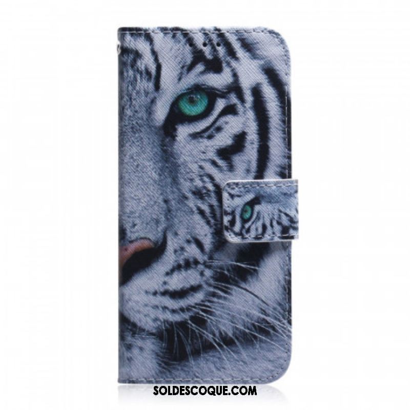 Housse Samsung Galaxy A53 5G Face de Tigre