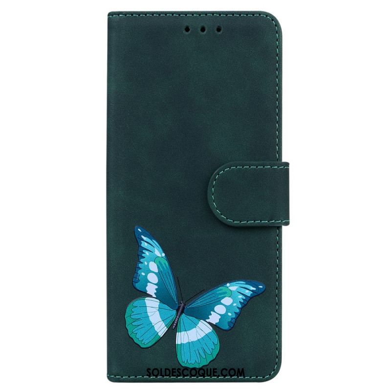 Housse Samsung Galaxy A53 5G Skin-Touch Papillon