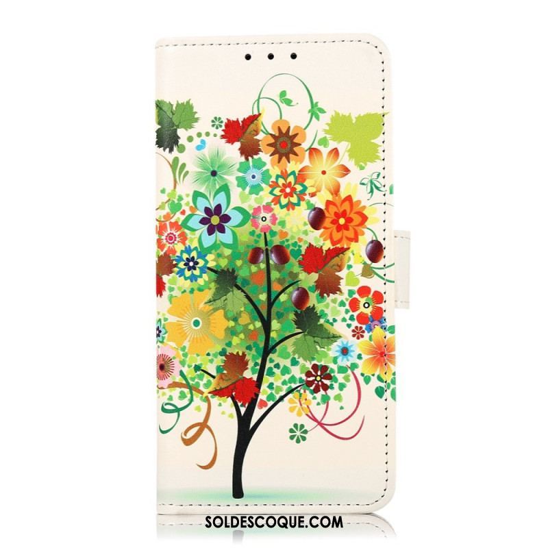 Housse Samsung Galaxy M23 5G Arbre Fleuri