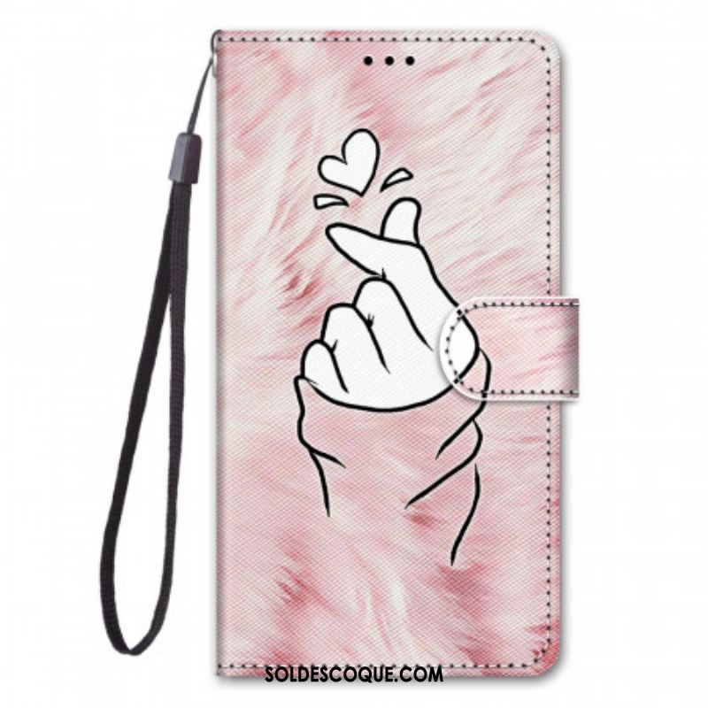 Housse Samsung Galaxy M23 5G Finger Heart