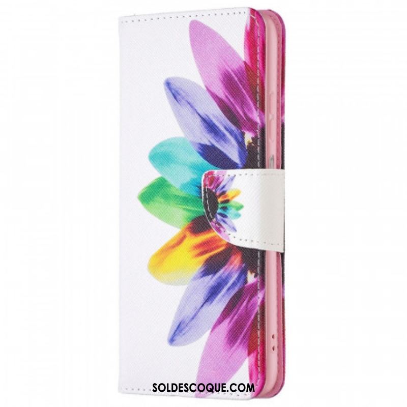 Housse Samsung Galaxy M23 5G Fleur Aquarelle