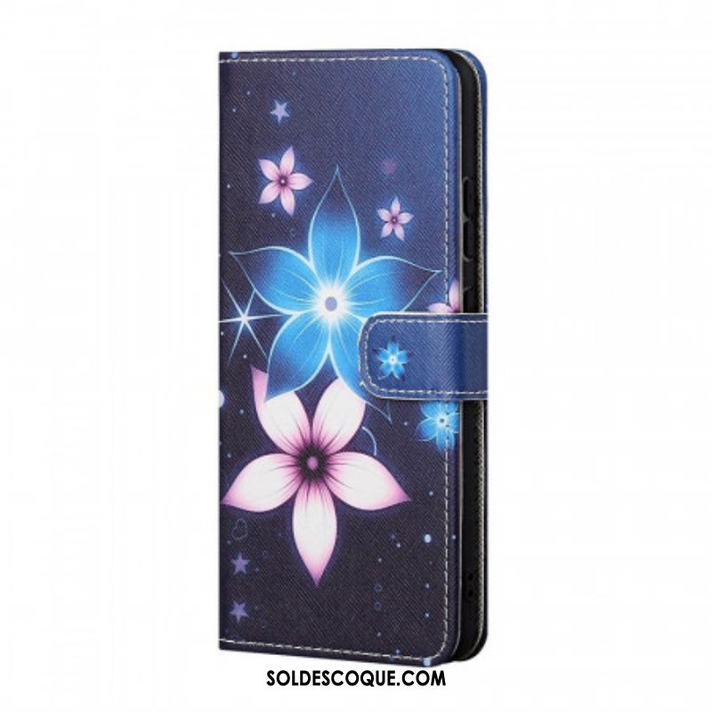 Housse Samsung Galaxy M23 5G Fleurs Lunaires