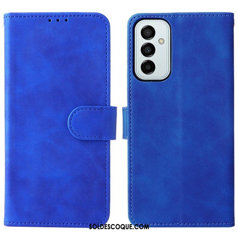 Housse Samsung Galaxy M23 5G Skin-Touch à Lanière