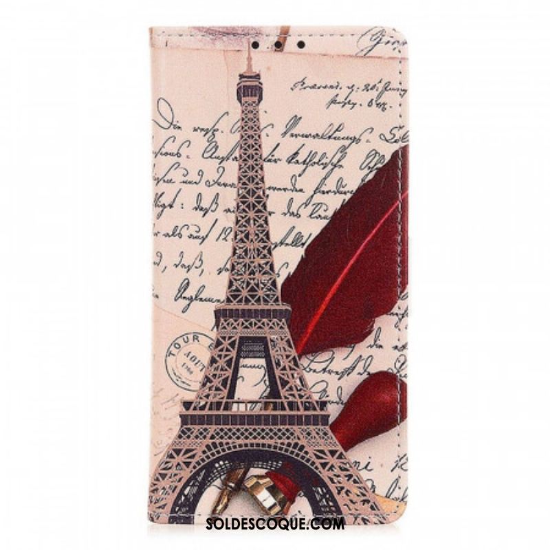 Housse Samsung Galaxy M23 5G Tour Eiffel du Poète