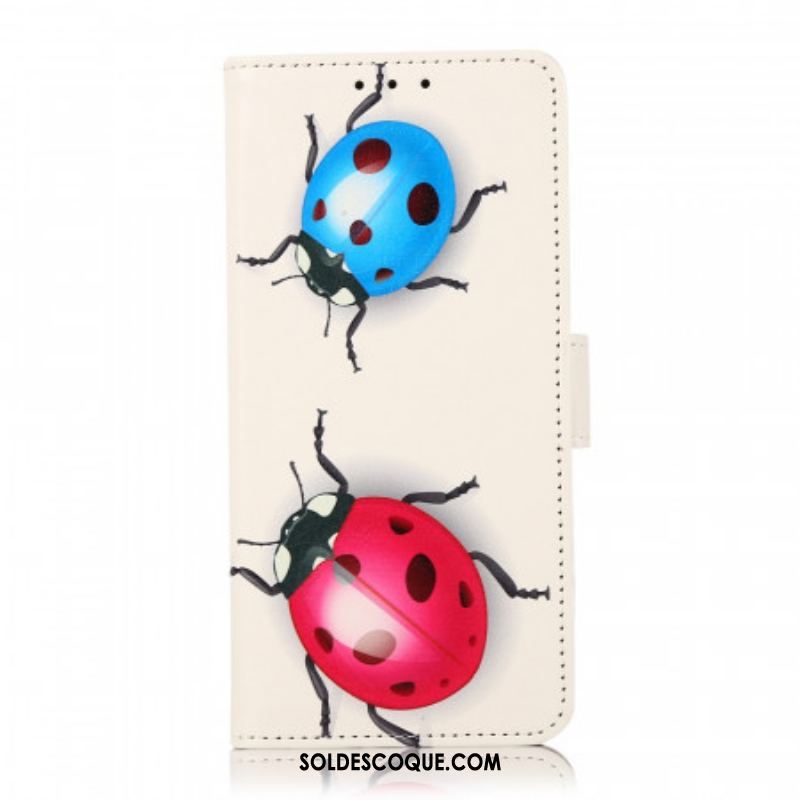 Housse Samsung Galaxy M32 Coccinelles