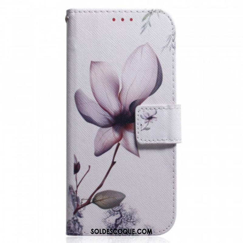 Housse Samsung Galaxy M33 5G Fleur Rose