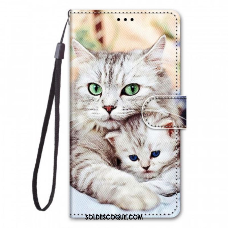 Housse Samsung Galaxy M53 5G Famille de Chats