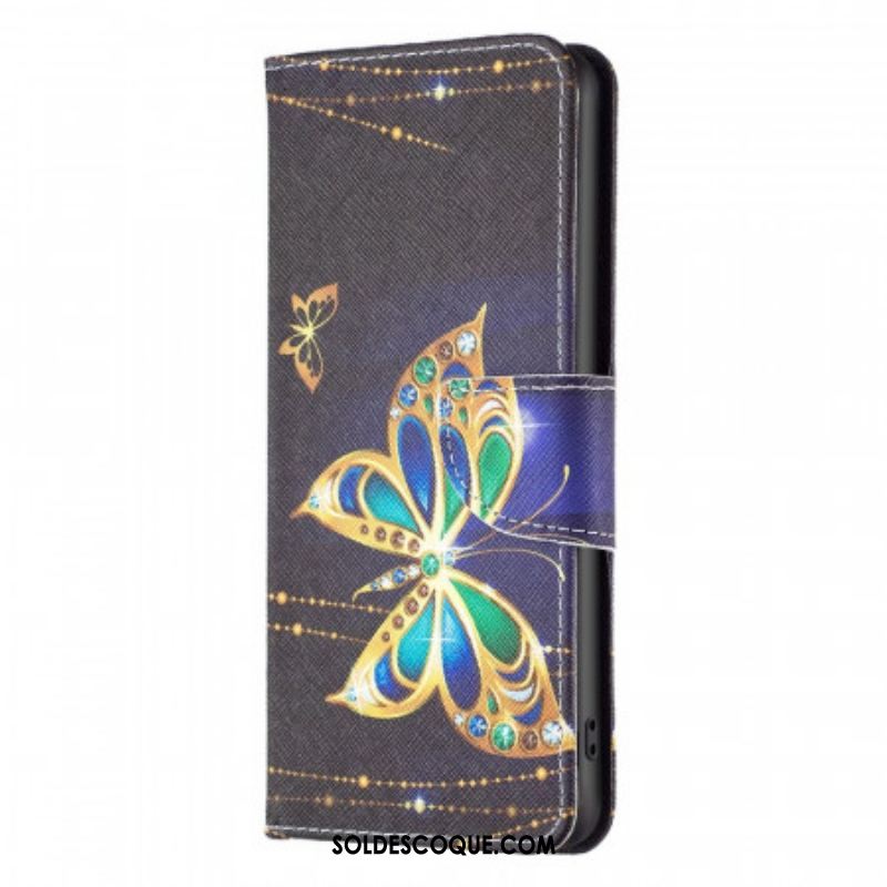 Housse Samsung Galaxy M53 5G Papillon Royal