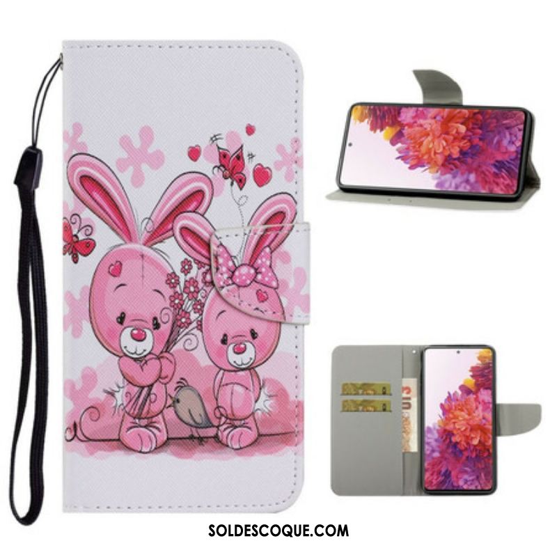 Housse Samsung Galaxy S20 FE Lapins