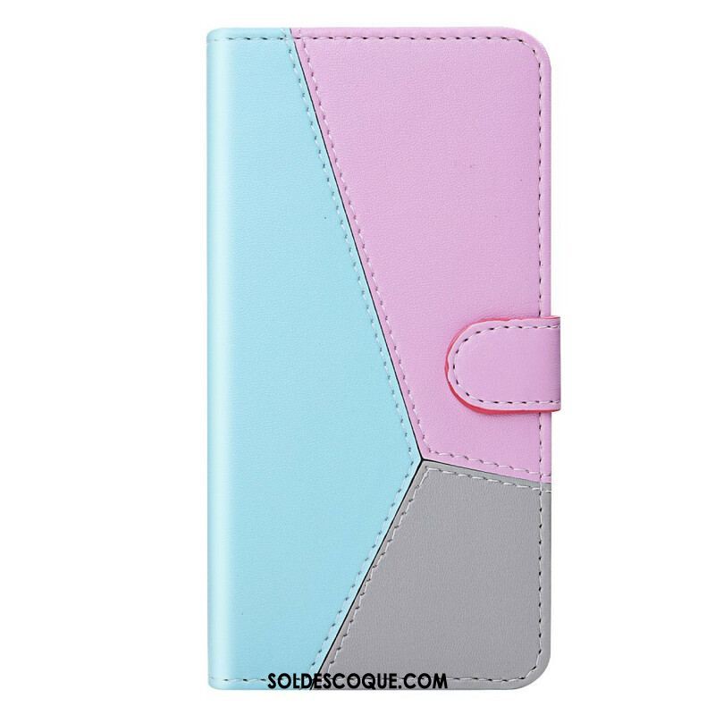 Housse Samsung Galaxy S20 FE Style Cuir Tricolore