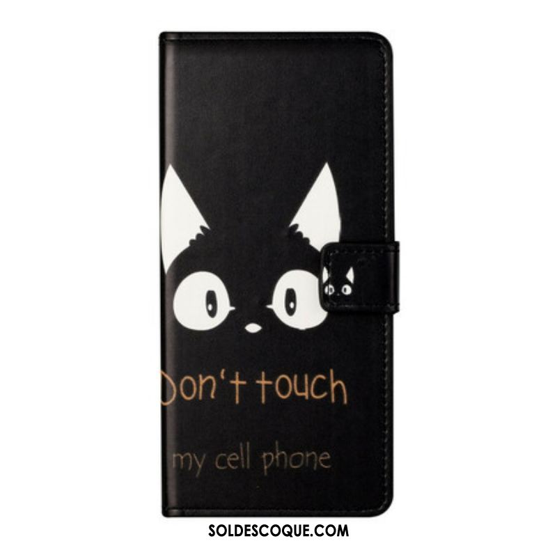 Housse Samsung Galaxy S21 5G Don't Touch My Cell Phone