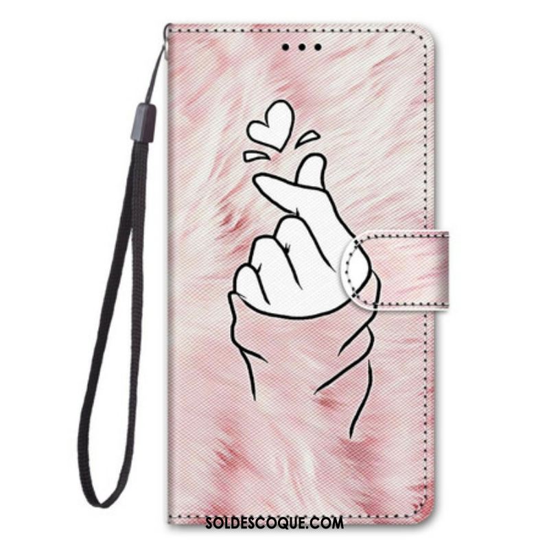 Housse Samsung Galaxy S21 5G Finger Heart