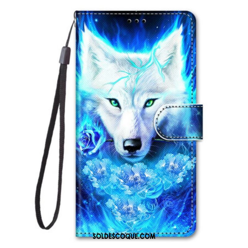 Housse Samsung Galaxy S21 5G Loup Magique