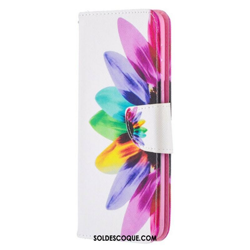 Housse Samsung Galaxy S21 Plus 5G Fleur Aquarelle