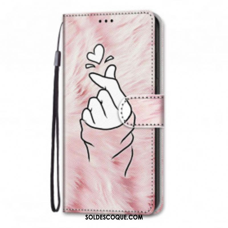 Housse Samsung Galaxy S21 Ultra 5G Finger Heart