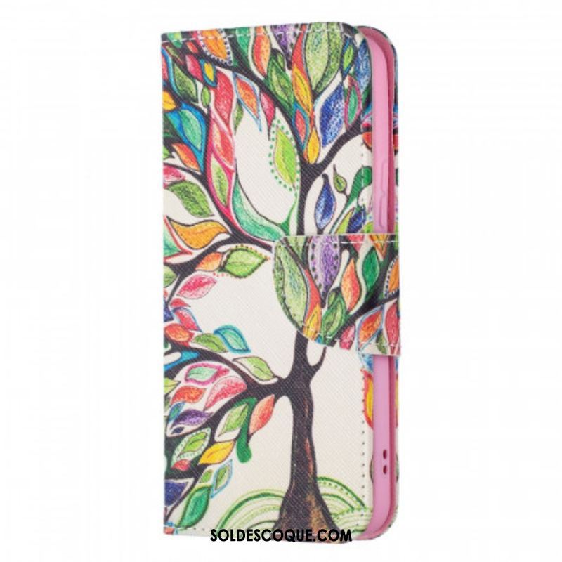 Housse Samsung Galaxy S22 5G Arbre Coloré