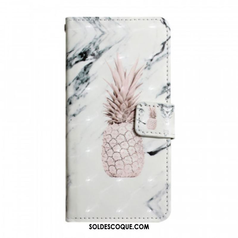 Housse Samsung Galaxy S22 5G Light Spot Ananas