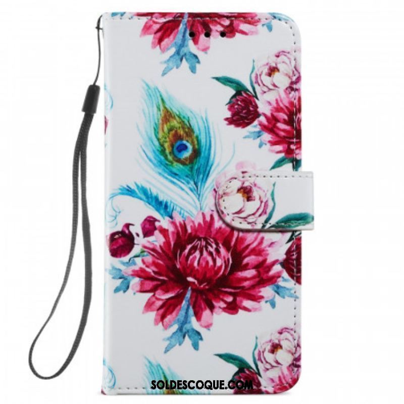 Housse Samsung Galaxy S22 Plus 5G Fleurs Intenses