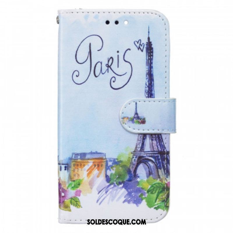 Housse Samsung Galaxy S22 Plus 5G Peinture Paris