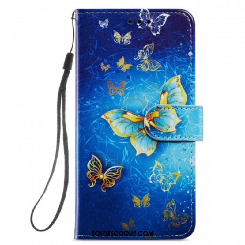 Housse Samsung Galaxy S22 Plus 5G Vol de Papillons