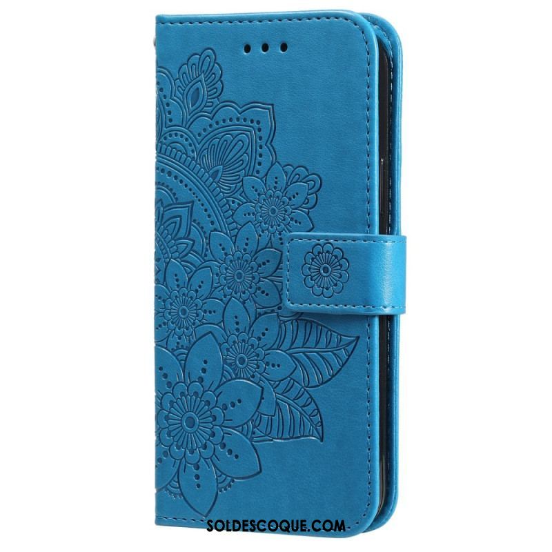 Housse Samsung Galaxy S22 Ultra 5G Mandala de Fleurs