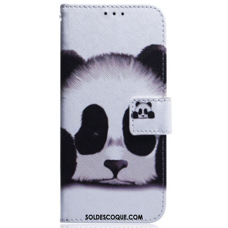 Housse Samsung Galaxy S23 Plus 5G Mon Panda à Lanière