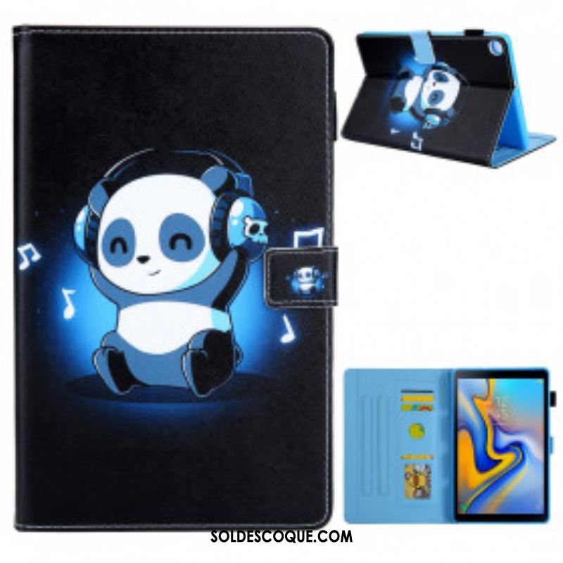 Housse Samsung Galaxy Tab A7 (2020) Funky Panda