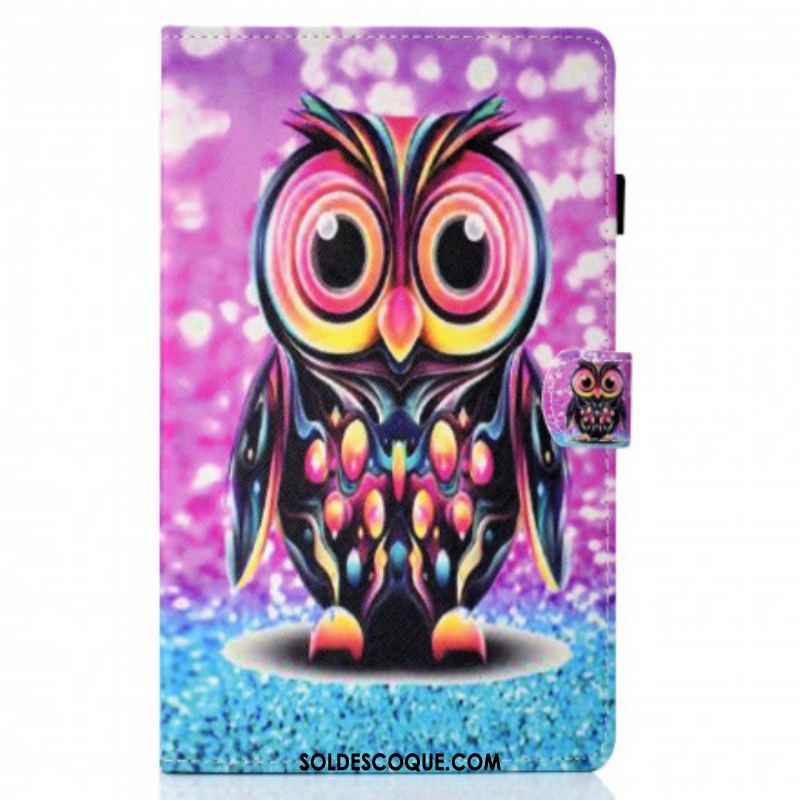 Housse Samsung Galaxy Tab A7 (2020) Hibou Éclaté