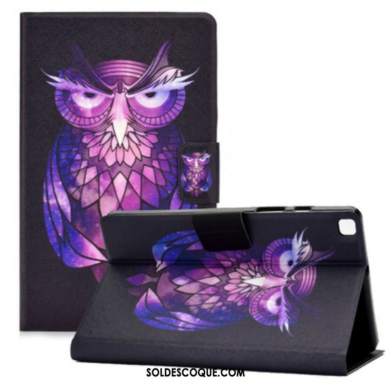 Housse Samsung Galaxy Tab A7 Lite Hibou Désagréable