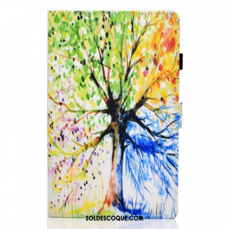 Housse Samsung Galaxy Tab A8 (2021) Arbre Aquarelle