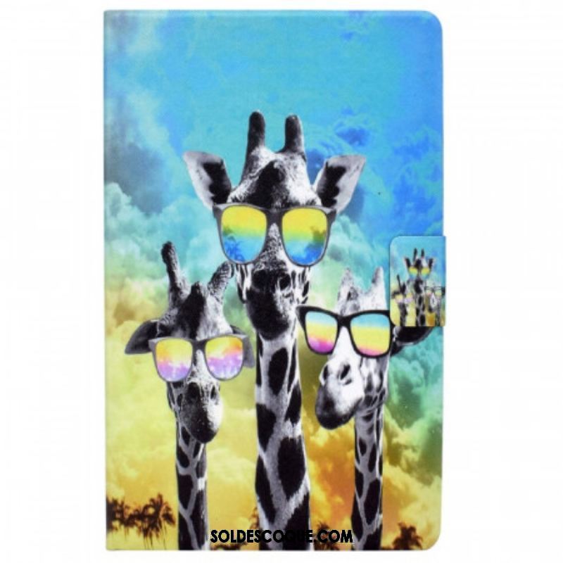 Housse Samsung Galaxy Tab A8 (2021) Funky Girafes