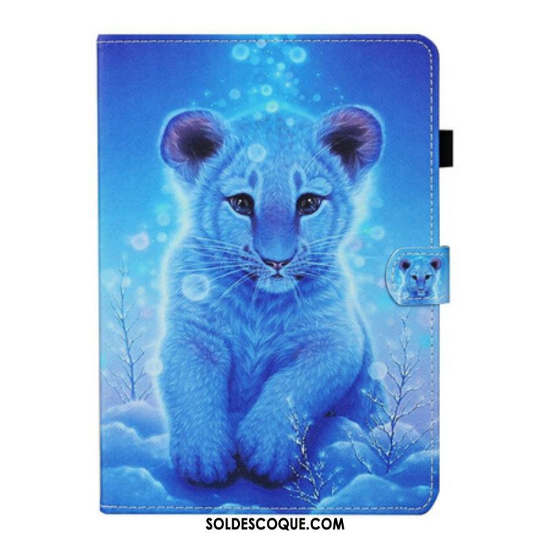 Housse Samsung Galaxy Tab S8 / Tab S7 Bébé Tigre