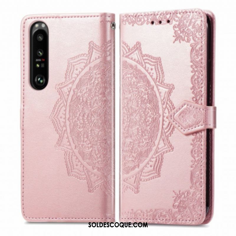 Housse Sony Xperia 1 III Mandala Moyen Age