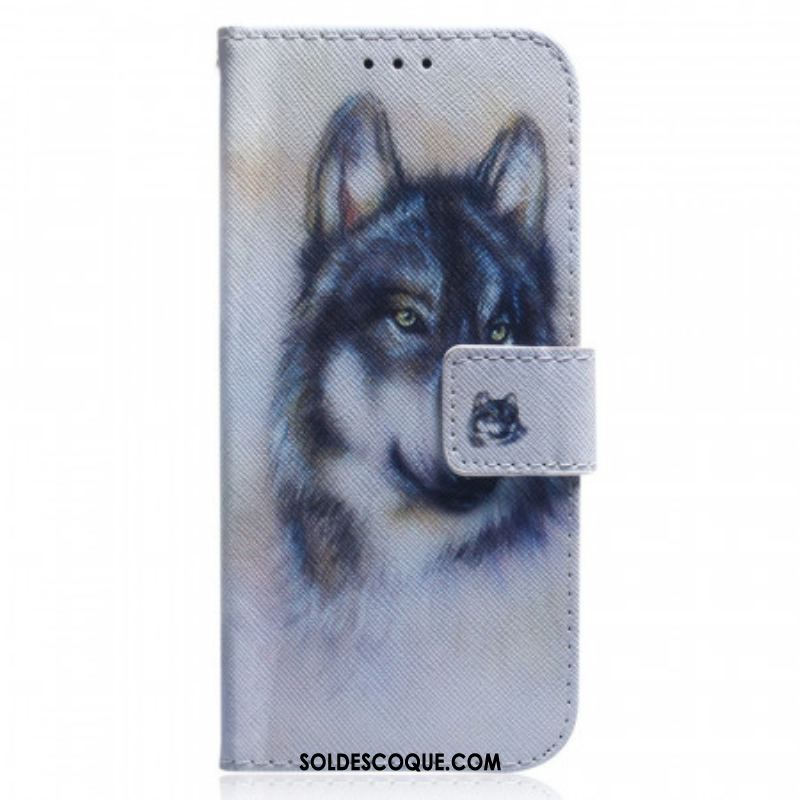 Housse Sony Xperia 1 IV Chien Aquarelle