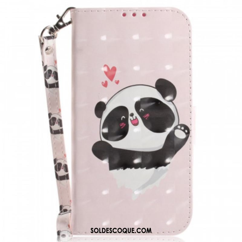 Housse Sony Xperia 1 IV Petit Panda à Lanière