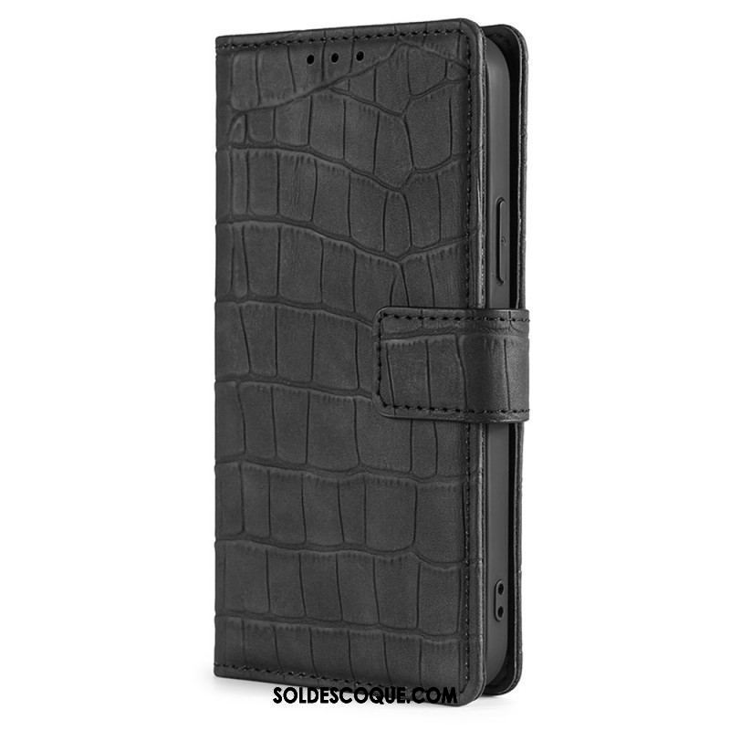 Housse Xiaomi 12 Pro Skin-Touch Crocodile