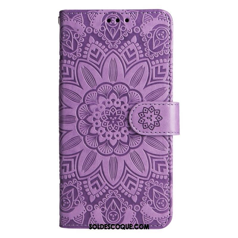 Housse Xiaomi 13 Mandala Soleil avec Lanière