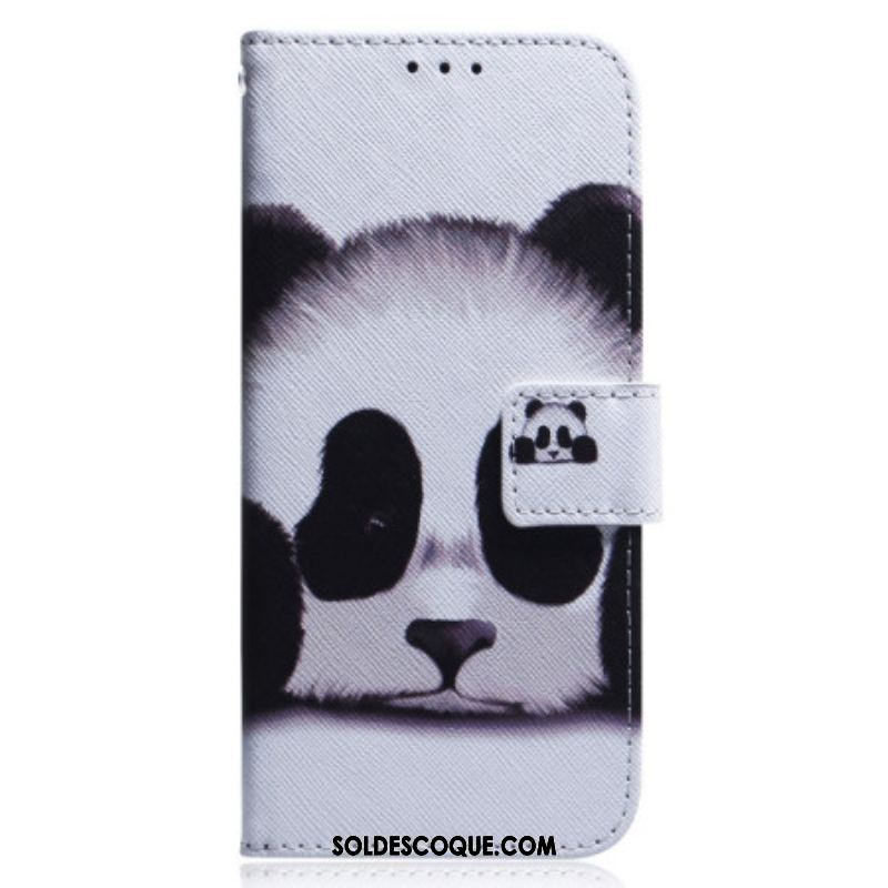 Housse Xiaomi 13 Panda à Lanière