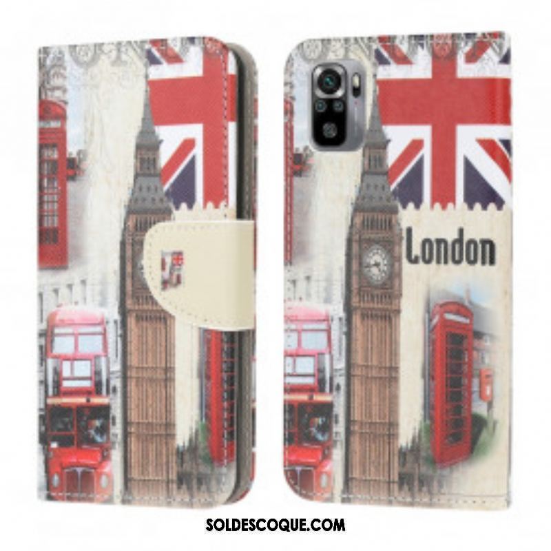 Housse Xiaomi Redmi Note 10/10S/Poco M5s London Life