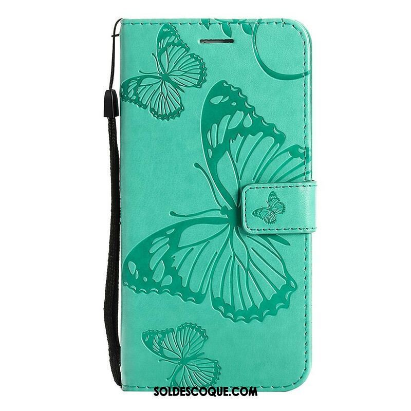 Housse Xiaomi Redmi Note 10 5G / Poco M3 Pro 5G Papillons Géants