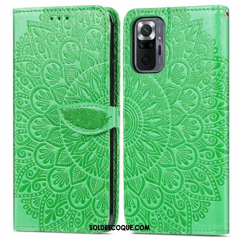 Housse Xiaomi Redmi Note 10 Pro Feuilles Tribales