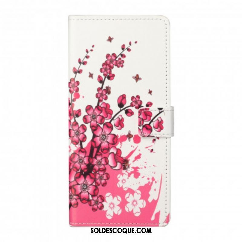 Housse Xiaomi Redmi Note 10 Pro Tropical Flowers