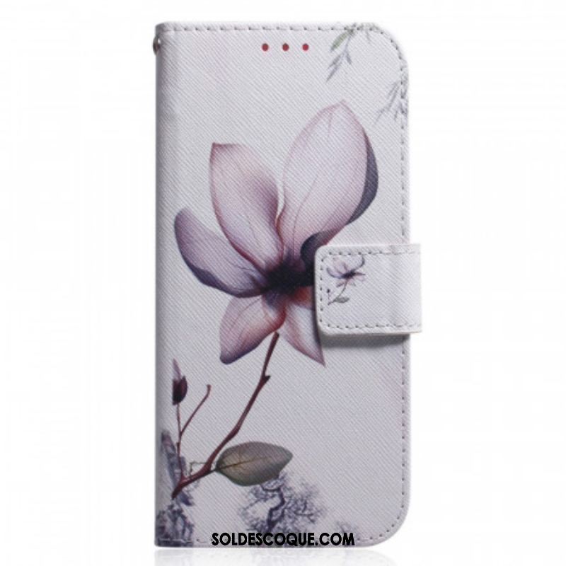 Housse Xiaomi Redmi Note 11 Pro / Note 11 Pro 5G Fleur Vieux Rose