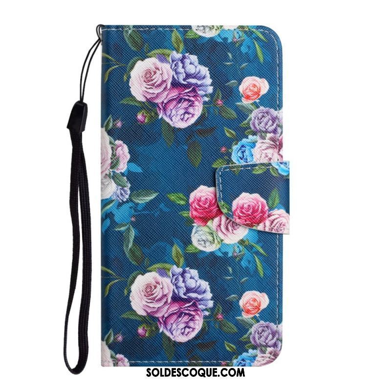 Housse Xiaomi Redmi Note 11 Pro Plus 5G Fleurs Liberty Royal