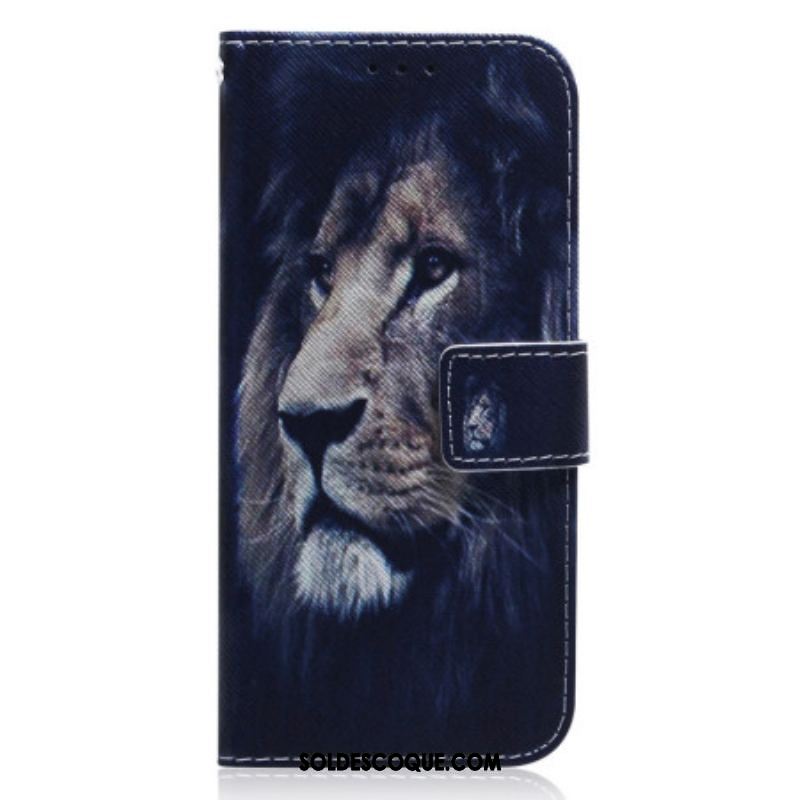 Housse Xiaomi Redmi Note 12 4G Dreaming Lion